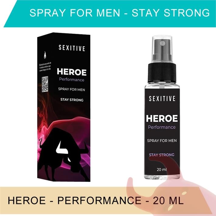  Heroe perfomance - Spray Masculino 20ml 